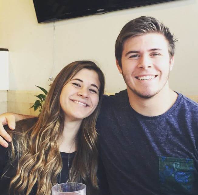 Sammy Shallcross with her brother Zach Shallcross.